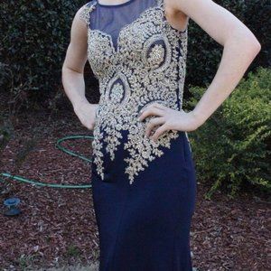 Zoey Grey formal gown, size 8